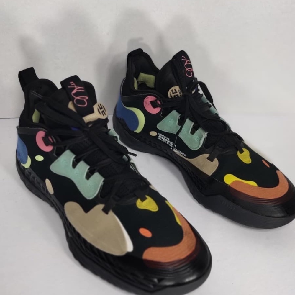 James Harden for men Colorful Sneakers size 11 pre owned Exellent condition - Picture 6 of 14